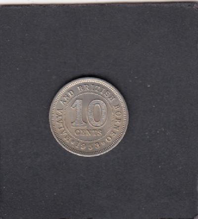 Beschrijving: 10 Cent  ELIZABETH II